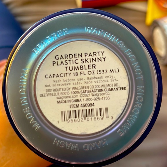 Plastic skinny tumbler - Picture 4 of 4